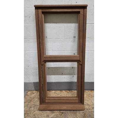 Sapele Mock Sash Solid Hardwood Unglazed Window Fire Escape ...